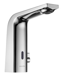 Сенсорный смеситель для раковины Swedbe Europe 6020-220 с блоком питания хром